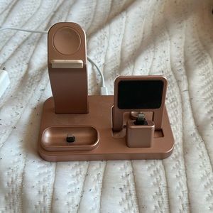 Rose Gold charging station